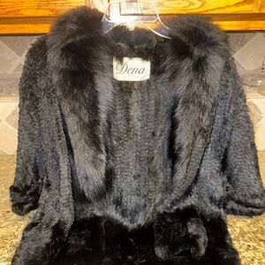 Womens DENA genuine fur